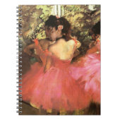 Dégazez les danseurs dans le carnet rose (Devant)