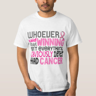Degene die Breast Cancer zei T-shirt