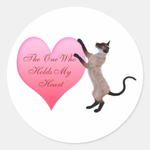 Degene die mijn hart Stickers vasthoudt