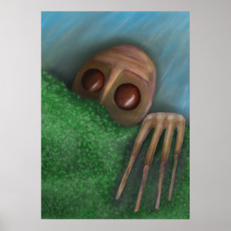 Degene die van onderen toekijkt  poster