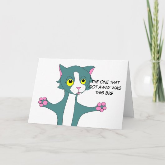 Degene die wegkwam was... kaart (Voorkant)