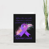 Degene met Alzheimer gelooft dat het in Alzheimer  Kaart (Voorkant)