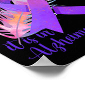 Degene met Alzheimer gelooft dat het in Alzheimer Poster (Hoek)