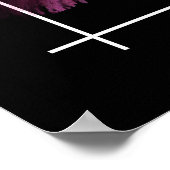 Degenen die niet geloven in Magic - editable text Poster (Hoek)