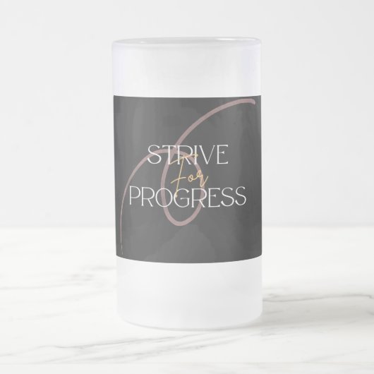Dégivrée de la tasse de verre pour le progrès (Centre)