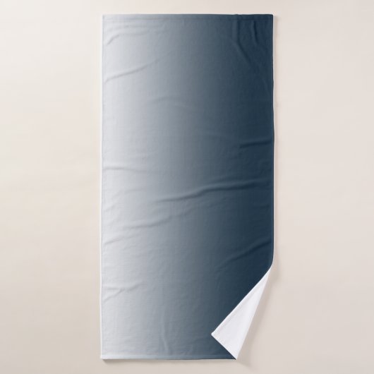 Dégradé bleu (Serviette de bain)