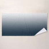 Dégradé bleu (Serviette de bain)