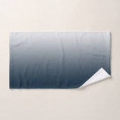 Dégradé bleu (Serviette à main)