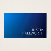 Dégradé bleu foncé moderne et texte modifiable min (Devant)