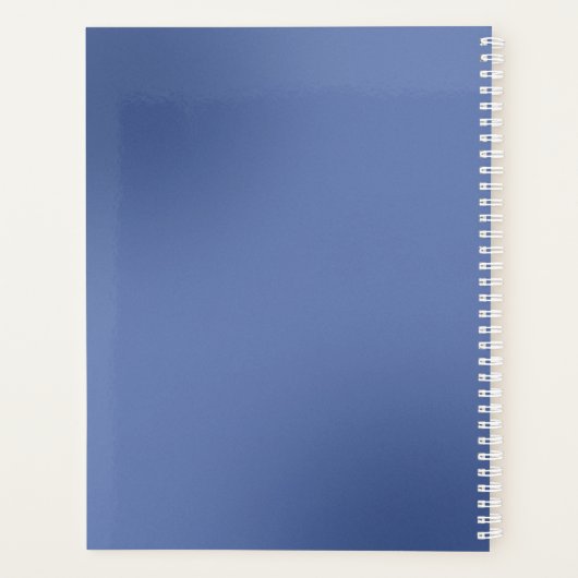 Dégradé bleu non daté (Dos)