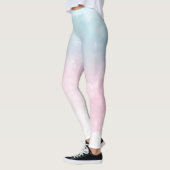 dégradé d'aquarelle ombre leggings (Gauche)