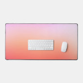 Dégradé de coucher de soleil pastel radieux (Clavier et souris)