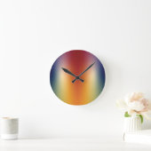 dégradé de forme libre sur horloge murale (Maison)
