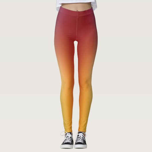 dégradé de forme libre sur leggings extra large (Devant)