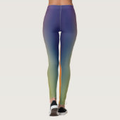 dégradé de forme libre sur leggings larges (Dos)
