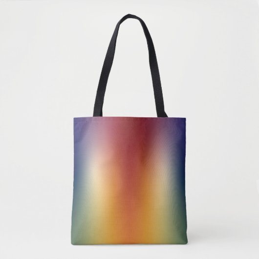 dégradé de forme libre sur sac fourre-tout (Devant)