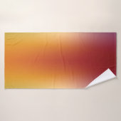 dégradé de forme libre sur serviette de bain (Serviette de bain)