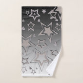 Dégradé de Noël parties scintillant brillant confe (Serviette à main)