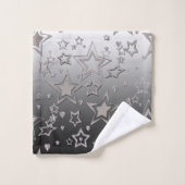 Dégradé de Noël parties scintillant brillant confe (Gant de toilette)