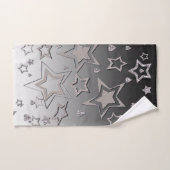 Dégradé de Noël parties scintillant brillant confe (Serviette à main)