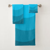 Dégradé des vagues bleues (En situation)