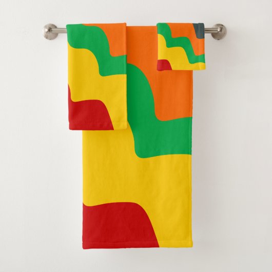 Dégradé des vagues océaniques ondulées de couleur  (En situation)