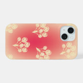 Dégradé esthétique avec des fleurs (Verso Horizontal)