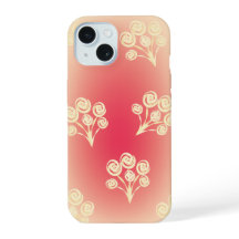 Dégradé esthétique avec des fleurs