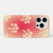 Dégradé esthétique avec fleurs (Verso Horizontal)