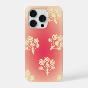 Dégradé esthétique avec fleurs