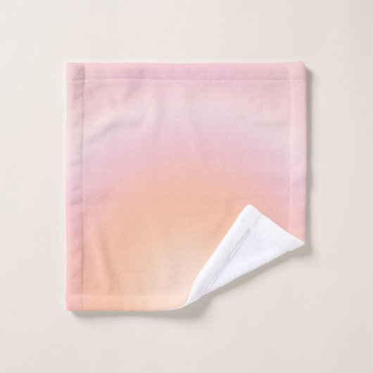 Dégradé Fuzz Peach (Gant de toilette)