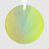 Dégradé géométrique jaune moderne (dos)
