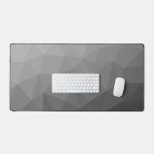 Dégradé gris clair à motif de maille géométrique (Clavier et souris)