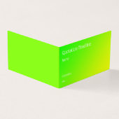 dégradé jaune-vert fluorescent (Outside)