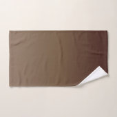 Dégradé marron (Serviette à main)