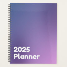 Dégradé minimal violet 2025