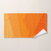 Dégradé orange  (Serviette à main)