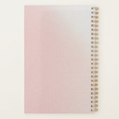 Dégradé Rose Pastel Personnalisé 2025 (Dos)