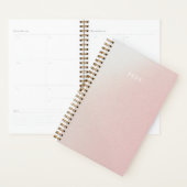 Dégradé Rose Pastel Personnalisé 2025 (Devant avec enveloppe)
