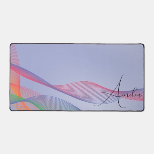 Dégradé vert orange lavande (Recto)