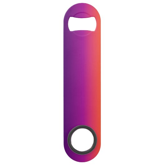 dégradé violet, rose et orange foncé (Dos)