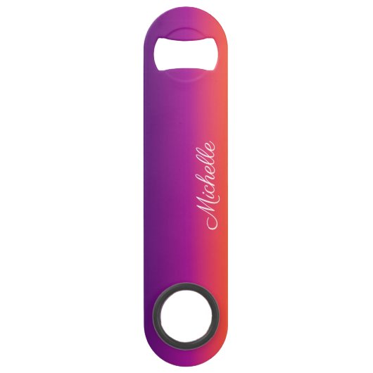 dégradé violet, rose et orange foncé (Devant)