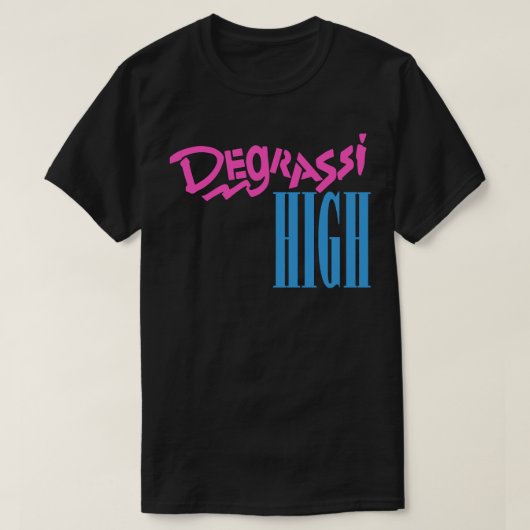 Degrassi hoge Logo T-shirt (Design voorkant)