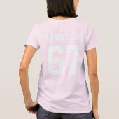 Degrassi Ice Hounds Campbell Saunders 67 Shirt (Achterkant)