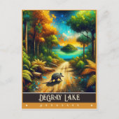 DeGray Lake, Arkansas | schilderij Briefkaart (Voorkant)