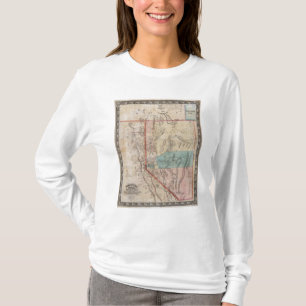 DeGroot's Kaart van Nevada Territory T-shirt