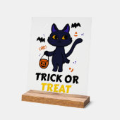 déguisement de chat drôle d'Halloween cadeau d'Hal (Angle)
