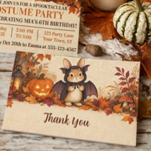 Déguisement de Chauve-Souris Lapin Halloween Merci