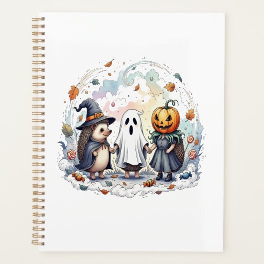 Déguisement de hérissons mignons d'Halloween (Devant)