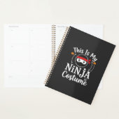 Déguisement de ninja drôle Design Halloween_1 (Devant avec enveloppe)